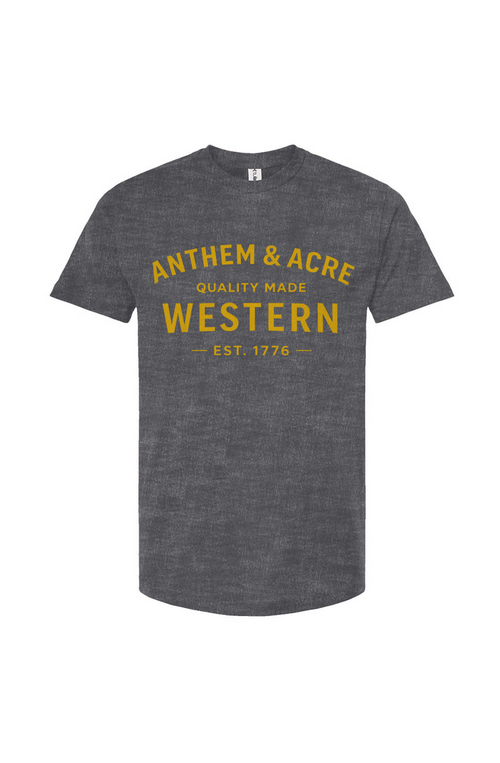Anthem & Acre Western Heritage Tee – Est. 1776