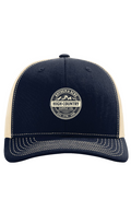 Anthem & Acre High Country Trucker Hat – Navy/Tan