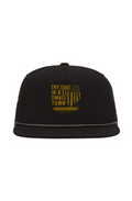 Anthem & Acre Small Town Rope Hat – Black/Gold