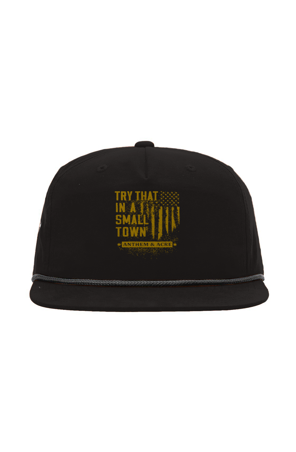 Anthem & Acre Small Town Rope Hat – Black/Gold