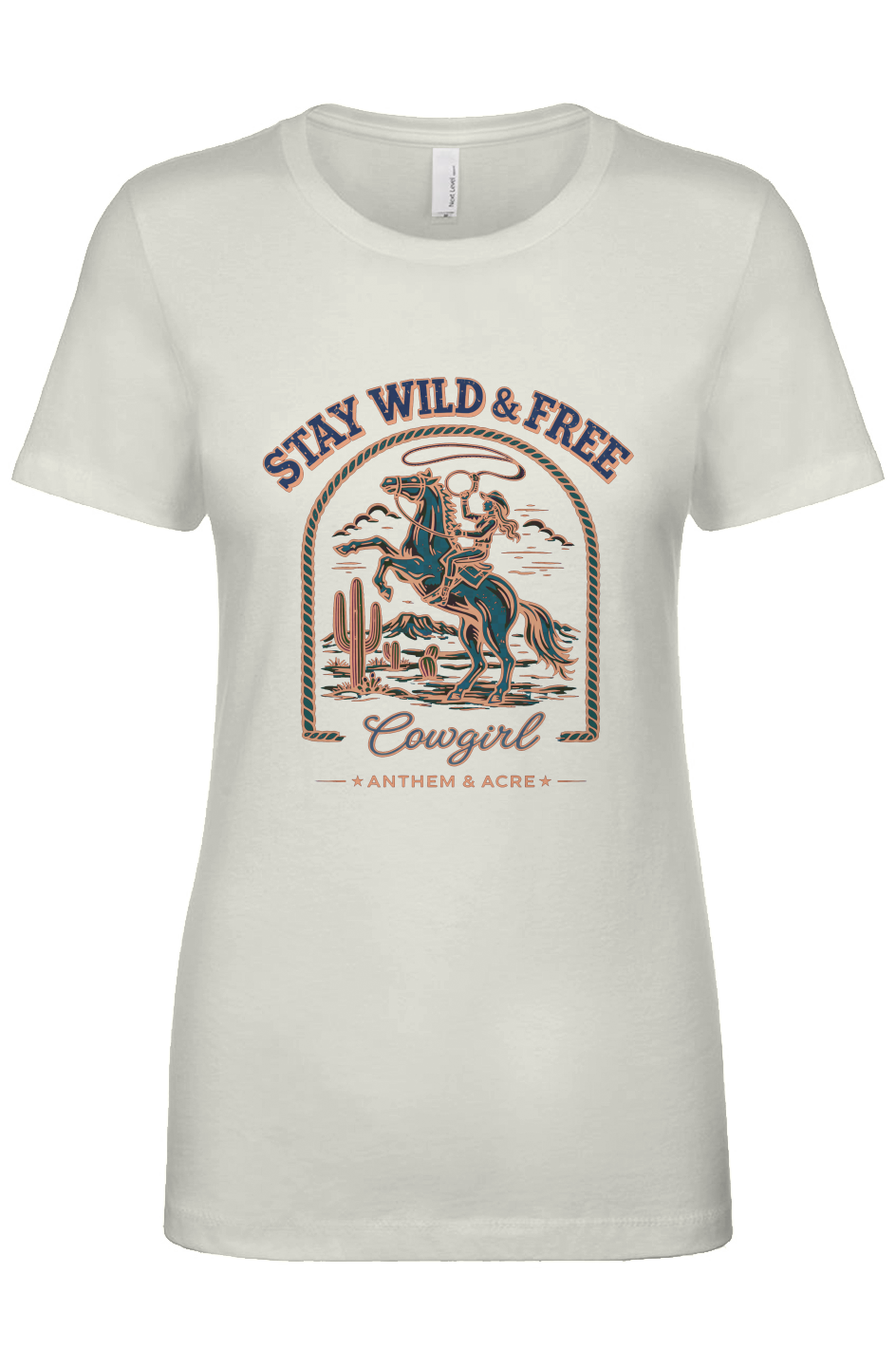 Stay Wild & Free Cowgirl Tee – Anthem & Acre