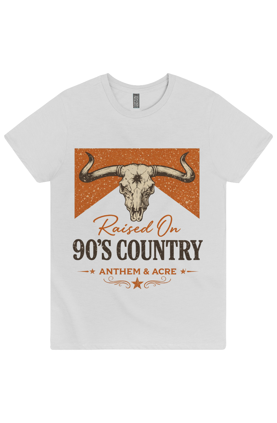 Raised On 90’s Country Tee – Anthem & Acre Womens Daily Tee