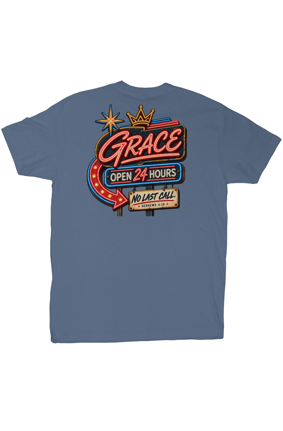 Grace Open 24 Hours Tee