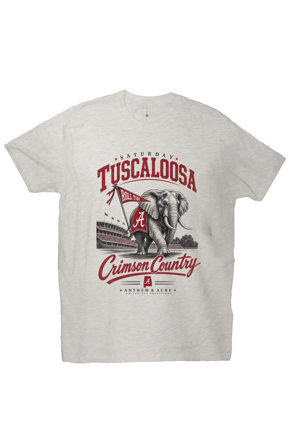 Saturday Tuscaloosa Crimson Country Tee