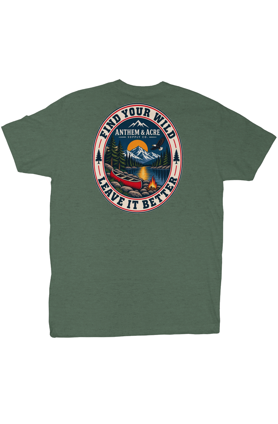 Anthem Acre Find Your Wild Americana Tee