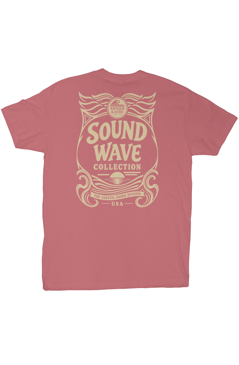 Anthem Acre Sound Wave Coastal Goods Tee