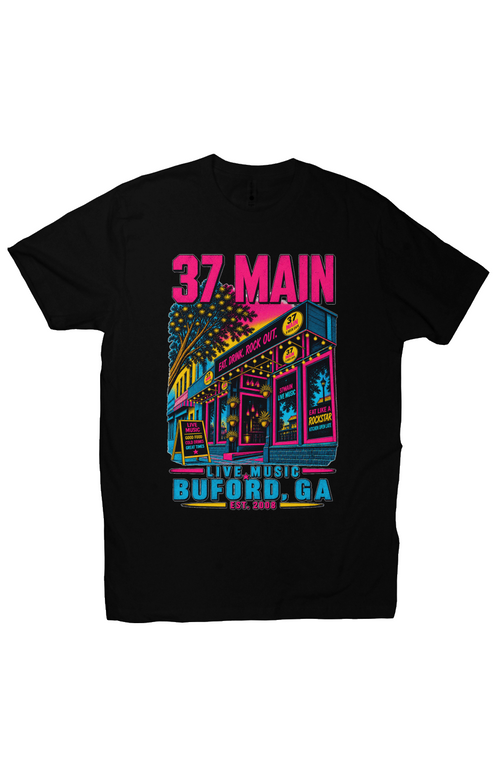 37 Main Neon Nights Tee Buford GA