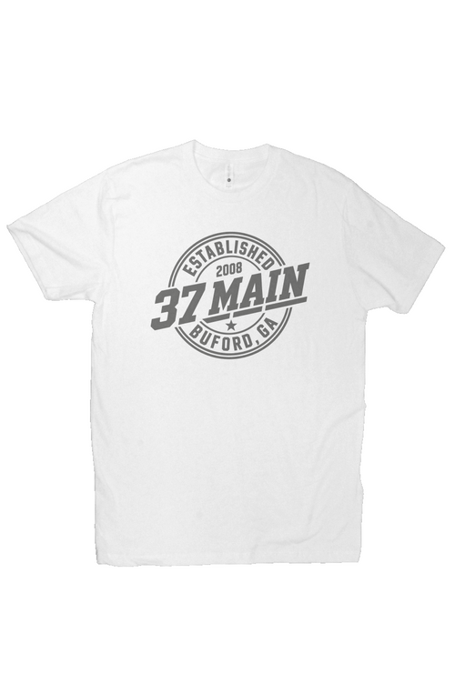 37 Main Established 2008 Heritage Tee