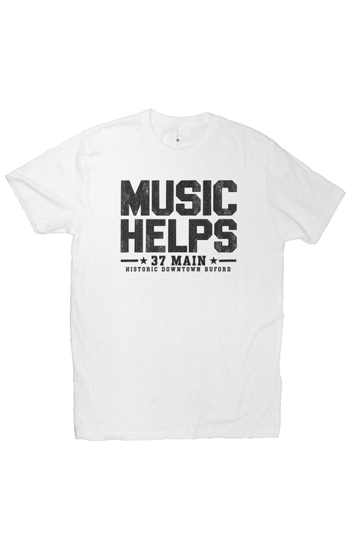 37 Main Music Helps Vintage Tee