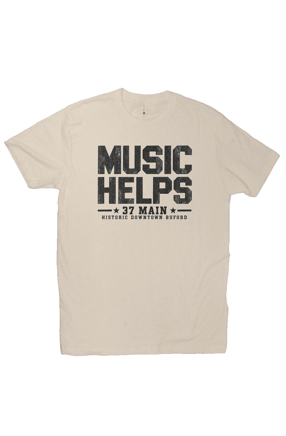 37 Main Music Helps Vintage Tee