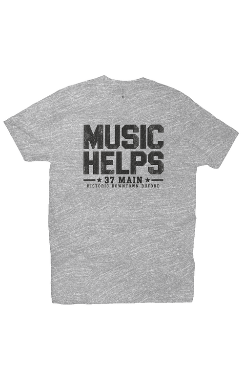 37 Main Music Helps Vintage Tee