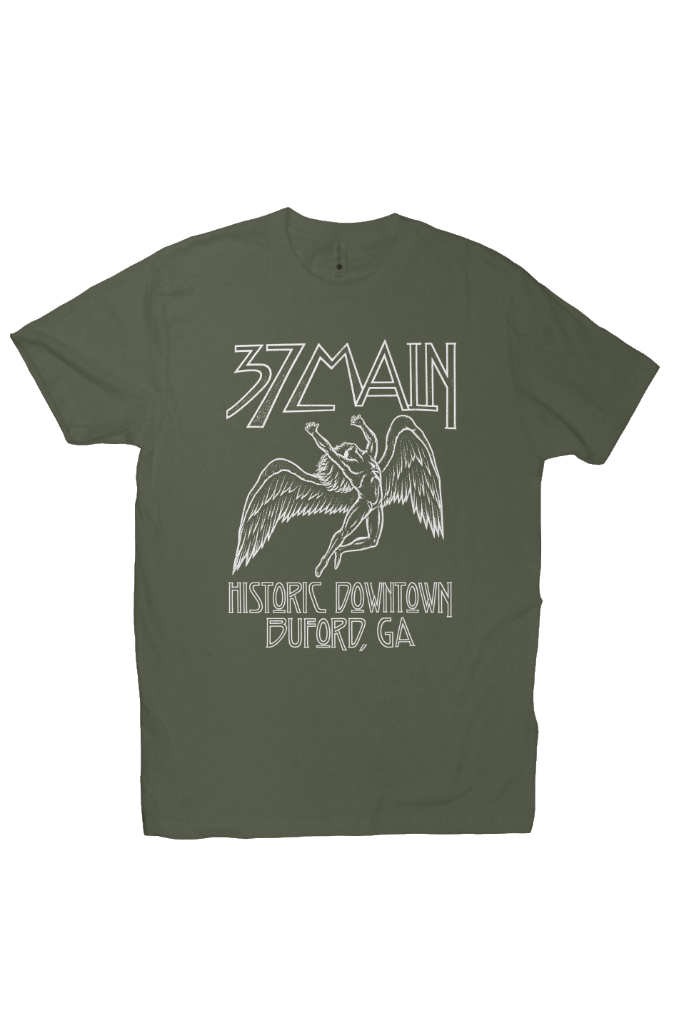 37 Main Historic Downtown "Zeppelin Inspired" Vintage Rock Tee