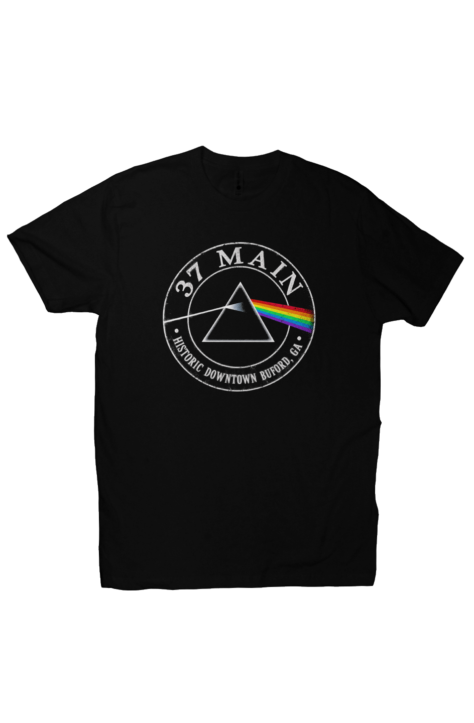 37 Main Prism Historic Downtown Buford "Pink Floyd Inspired" Vintage Music Tee