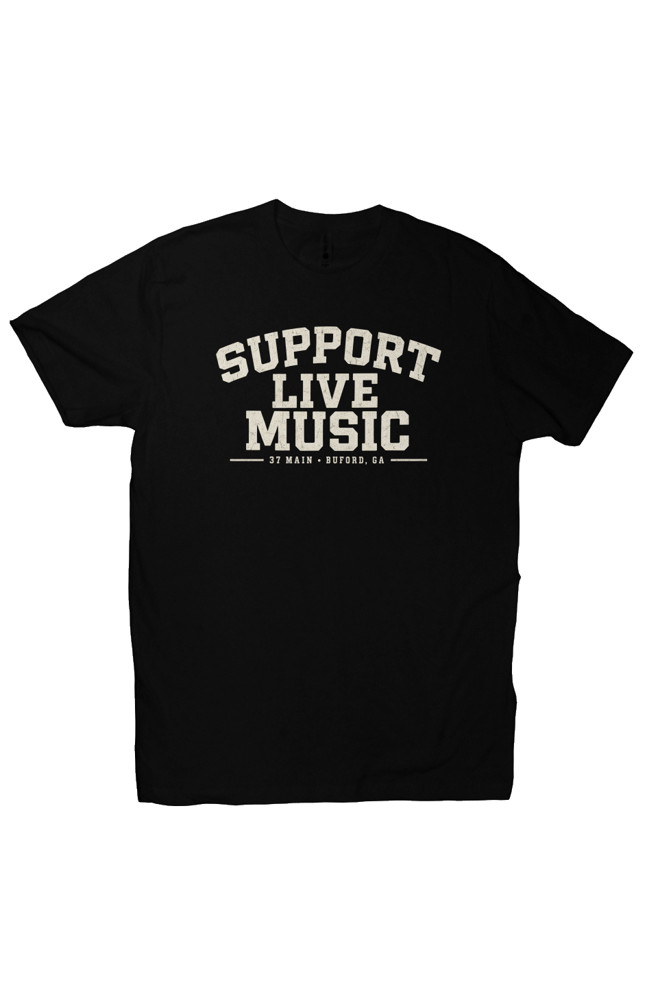Support Live Music 37 Main Buford Tee