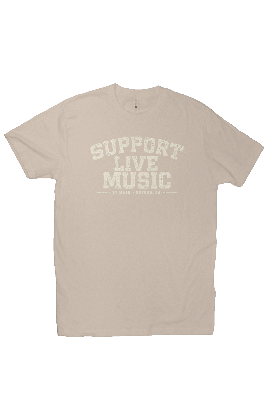 Support Live Music 37 Main Buford Tee