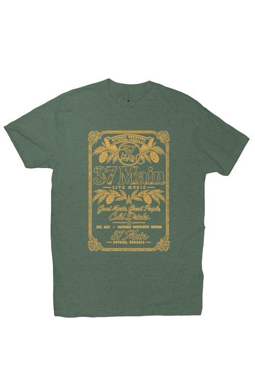 37 Main Heritage Label Tee