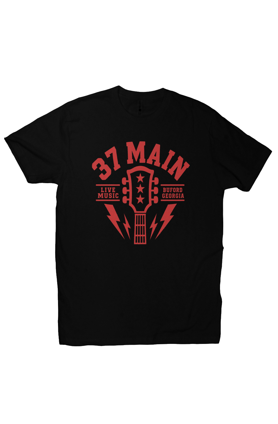37 Main Live Music Guitar Tee
