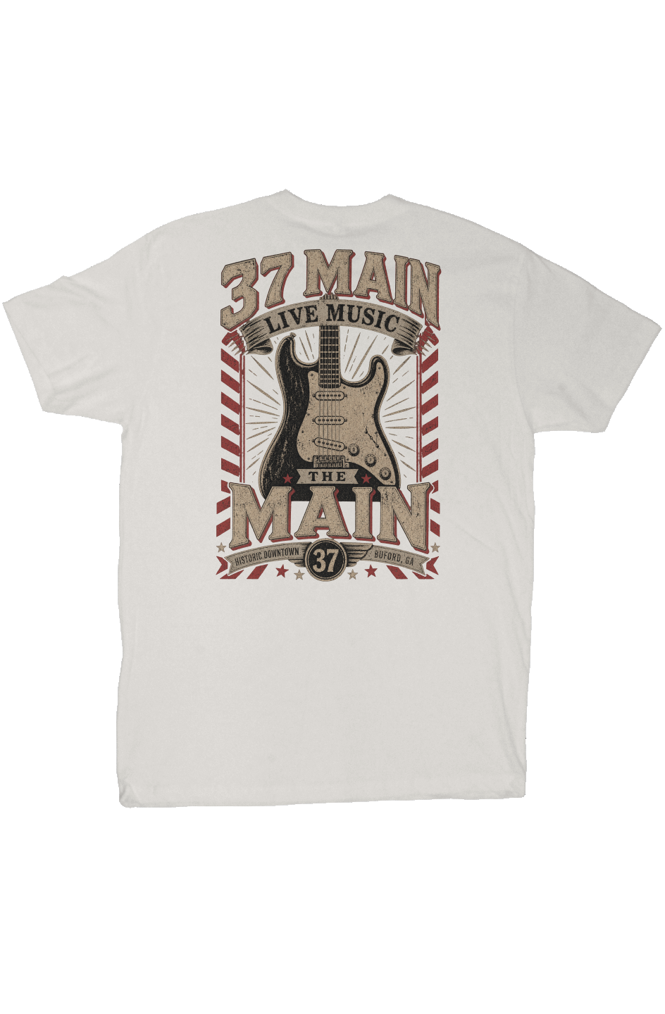 37 Main The Main Vintage Guitar Tee