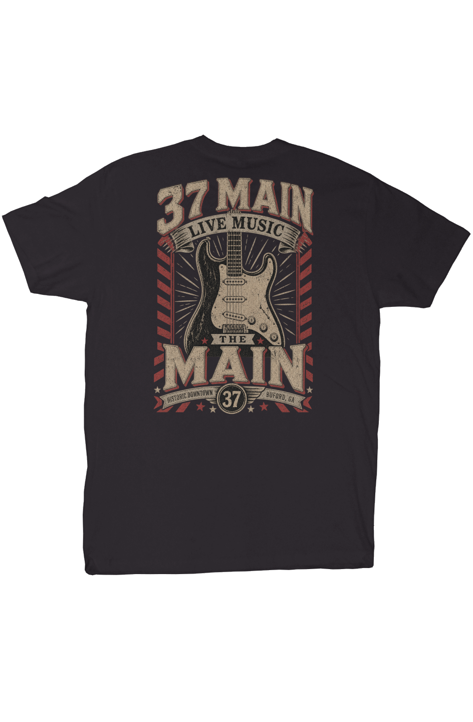 37 Main The Main Vintage Guitar Tee