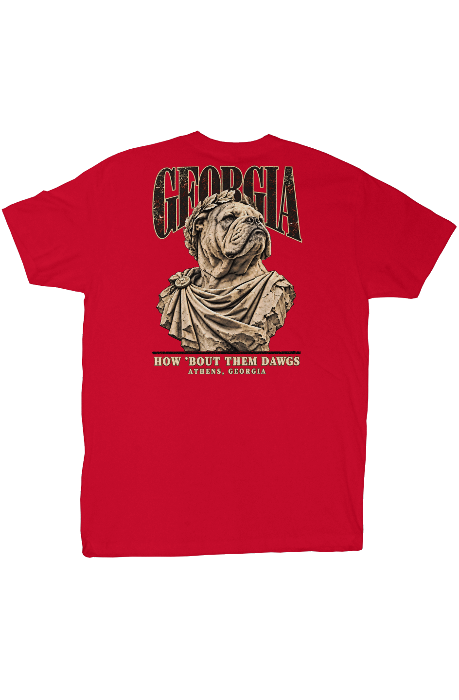 Caesar of Athens Red Tee