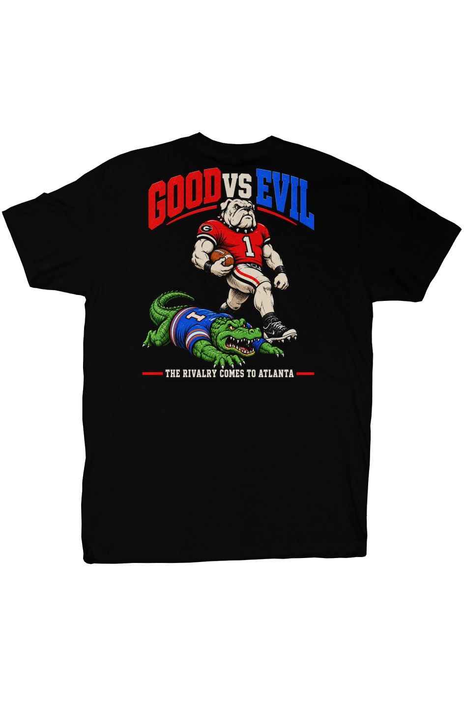 Georgia Good vs Evil Rivalry Tee