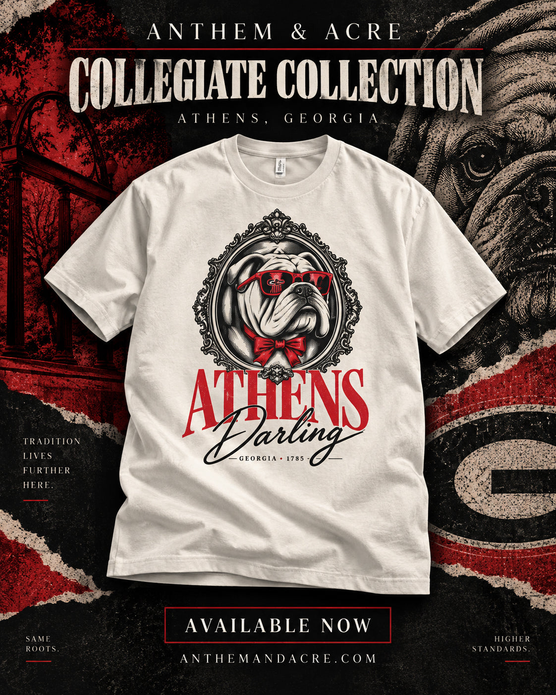 Athens Darling vintage Georgia game-day T-shirt by Anthem & Acre
