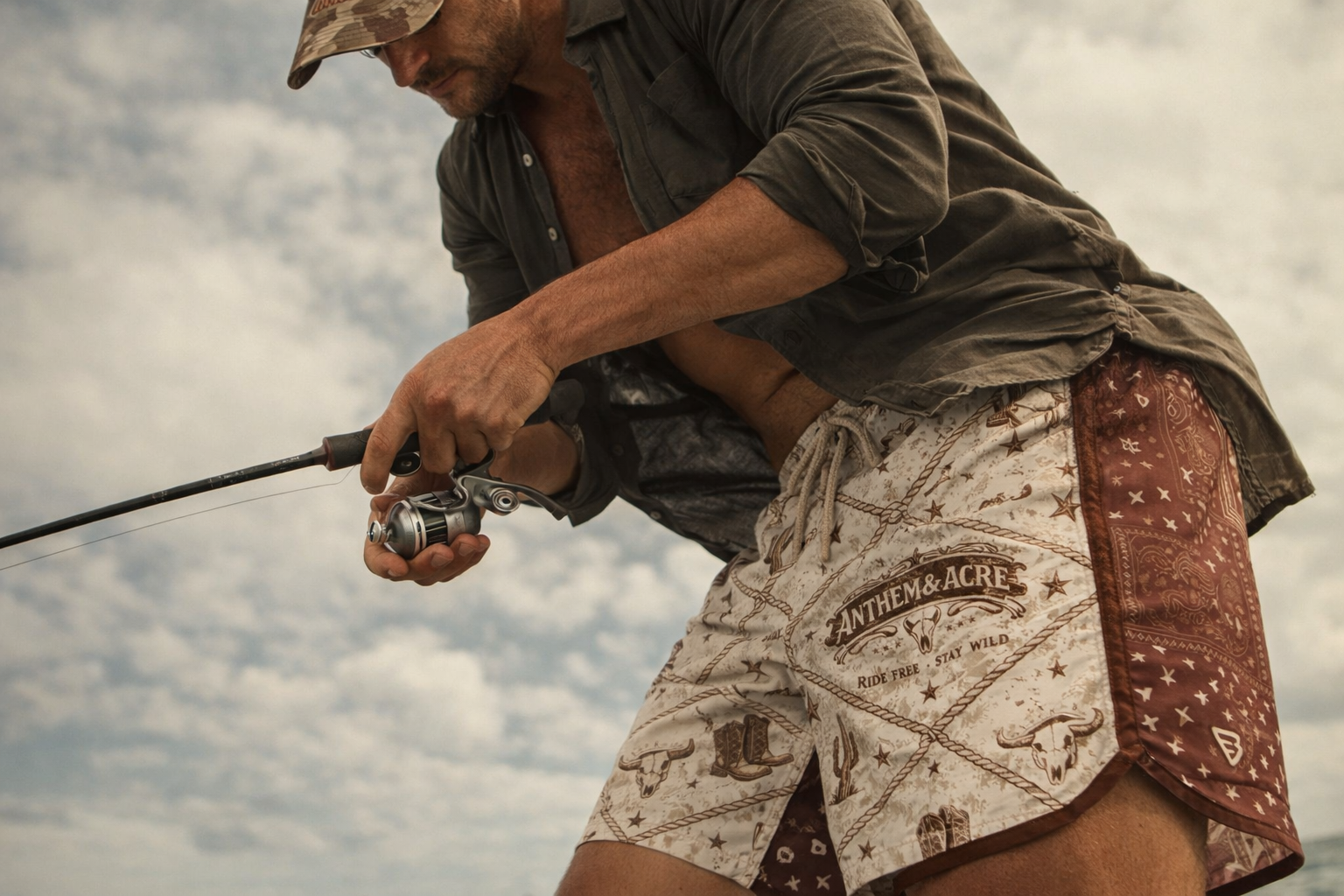 Ride Free Heritage Swim Trunks