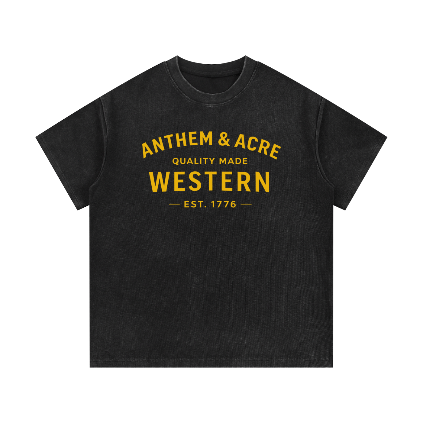 Anthem & Acre Mineral Wash Waffle Knit T-Shirt