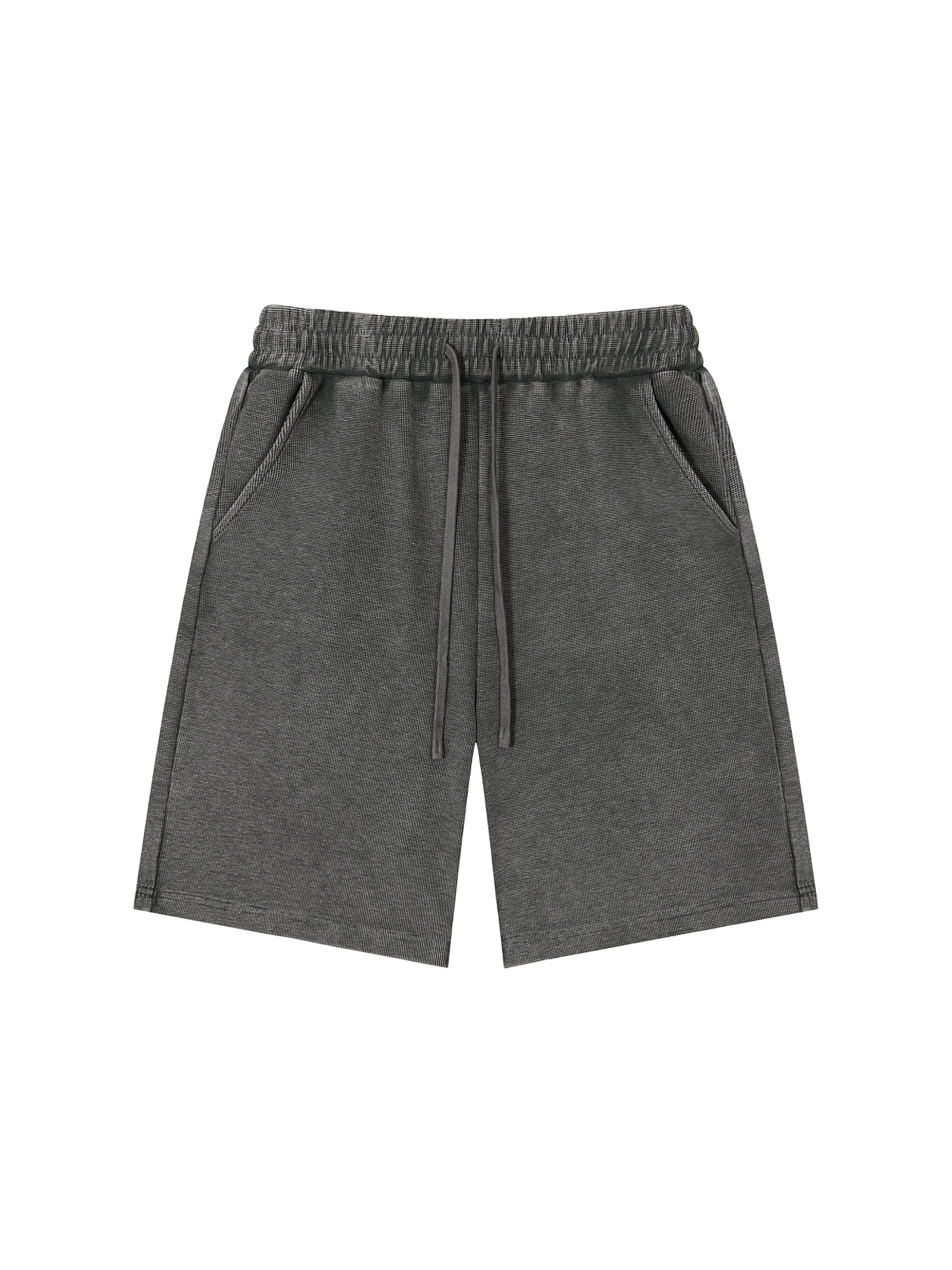 Anthem & Acre Mineral Wash Waffle Knit Shorts